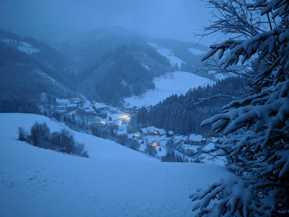 Heidi'S Schlummerkiste Am Fuss Der Teichalm Breitenau am Hochlantsch Esterno foto